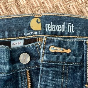Carhartt fleece lined 32 x 30 Blue Jeans